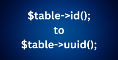 Laravel Users Table: Change Primary Key ID to UUID - in 3 Steps