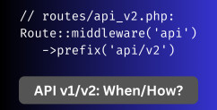 Laravel API Versioning: All You Need To Know About V1/V2