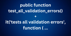 All-in-One Tests: PHPUnit Data Providers and Pest Datasets