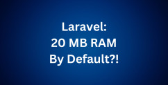 Default Laravel 20 MB RAM Memory Usage? It's a Windows Problem.
