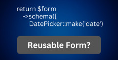 Filament Appointment Booking: Re-Use Admin Panel Form on Public Page