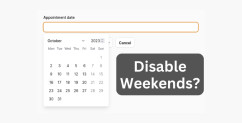 Filament Date Picker: Disable Dates with Conditions
