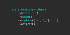 Laravel String Helpers: 16 Open-Source Examples