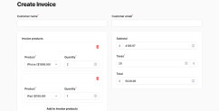 Filament: Repeater With Live Calculations - Total Price Example