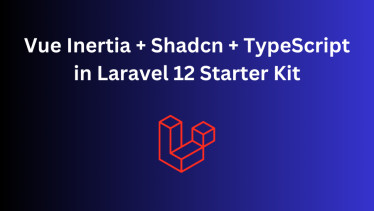 Vue Laravel 12 Starter Kit: CRUD Project