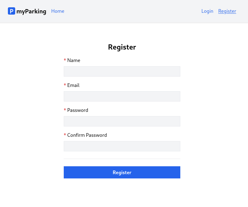 Auth register