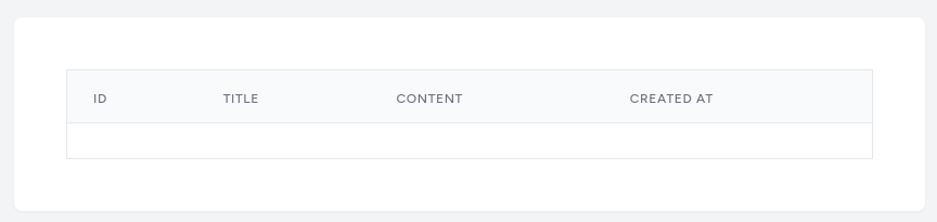 data doesn't show