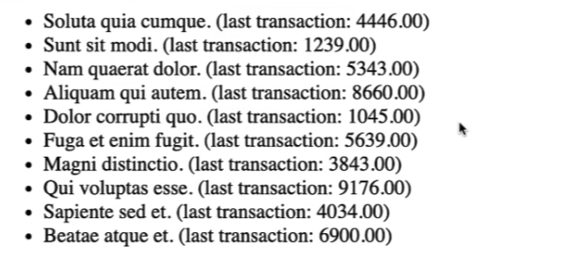latest record result