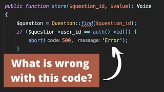 Two Things Laravel Services Should NOT Do