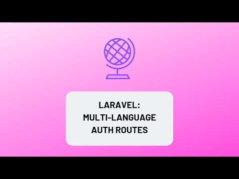 Live-Coding Laravel Auth Routes with Localization